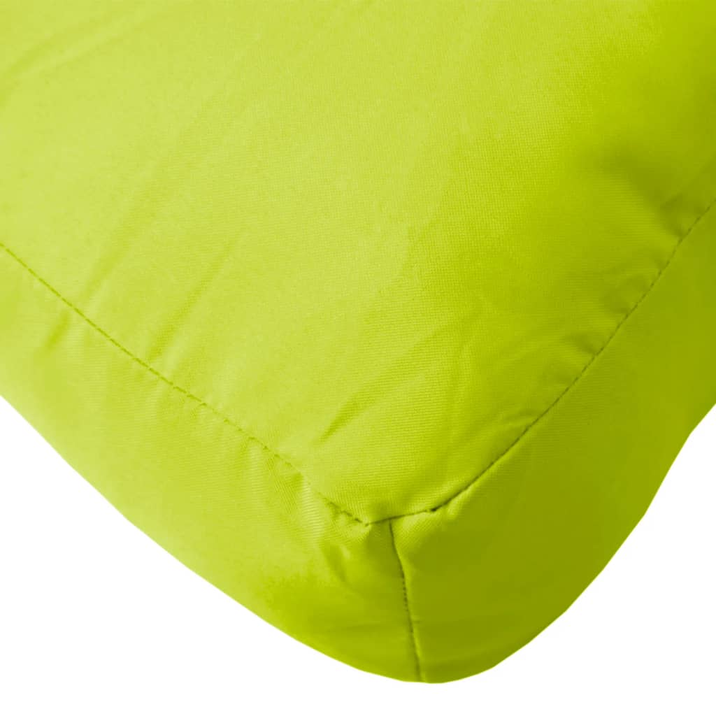 Cuscini per Pallet 5 pz Verde Intenso in Tessuto