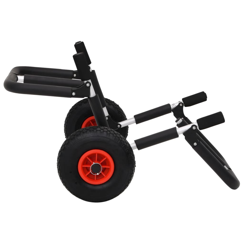Carrello SUP per 2 Tavole da Surf Pieghevole 90 kg in Alluminio