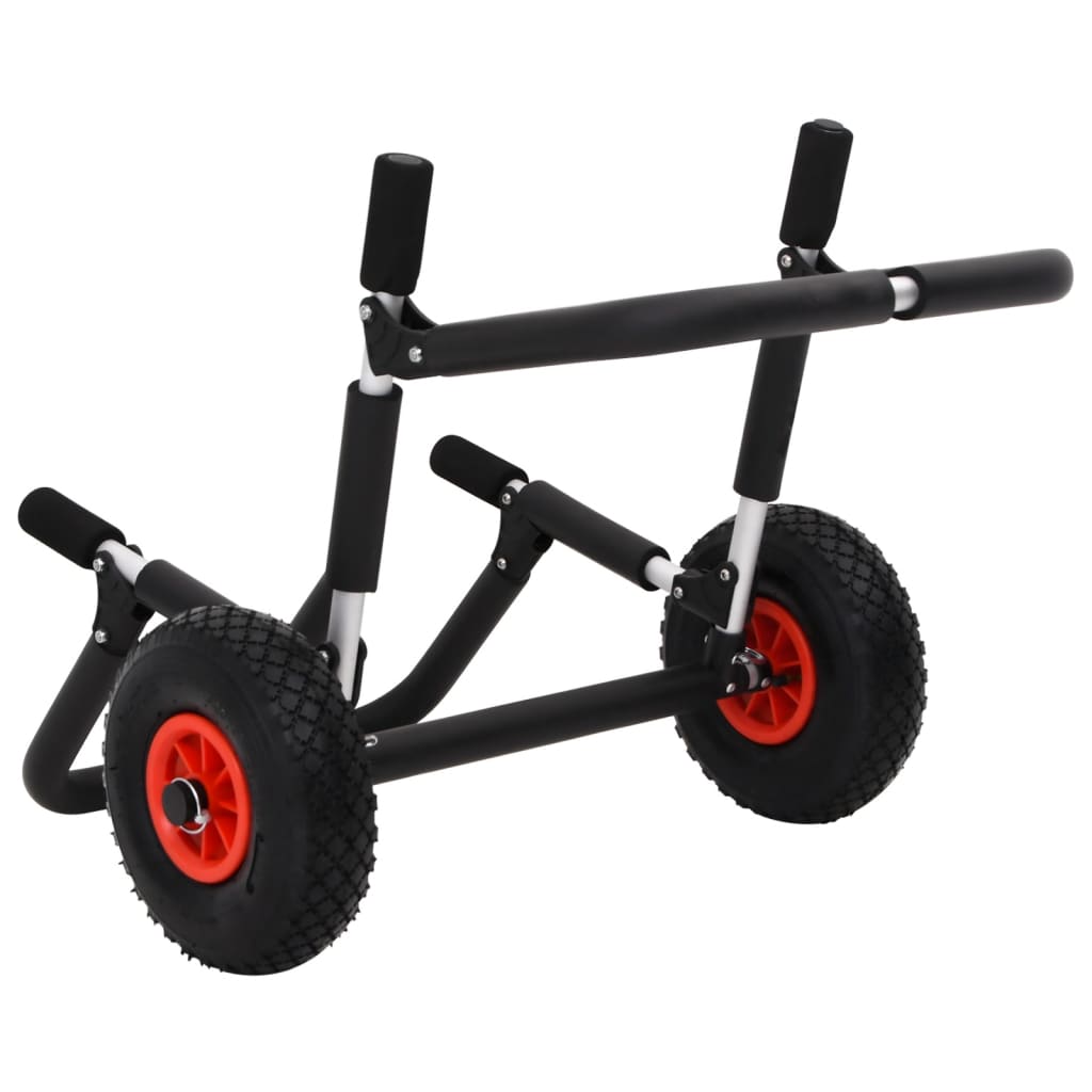 Carrello SUP per 2 Tavole da Surf Pieghevole 90 kg in Alluminio