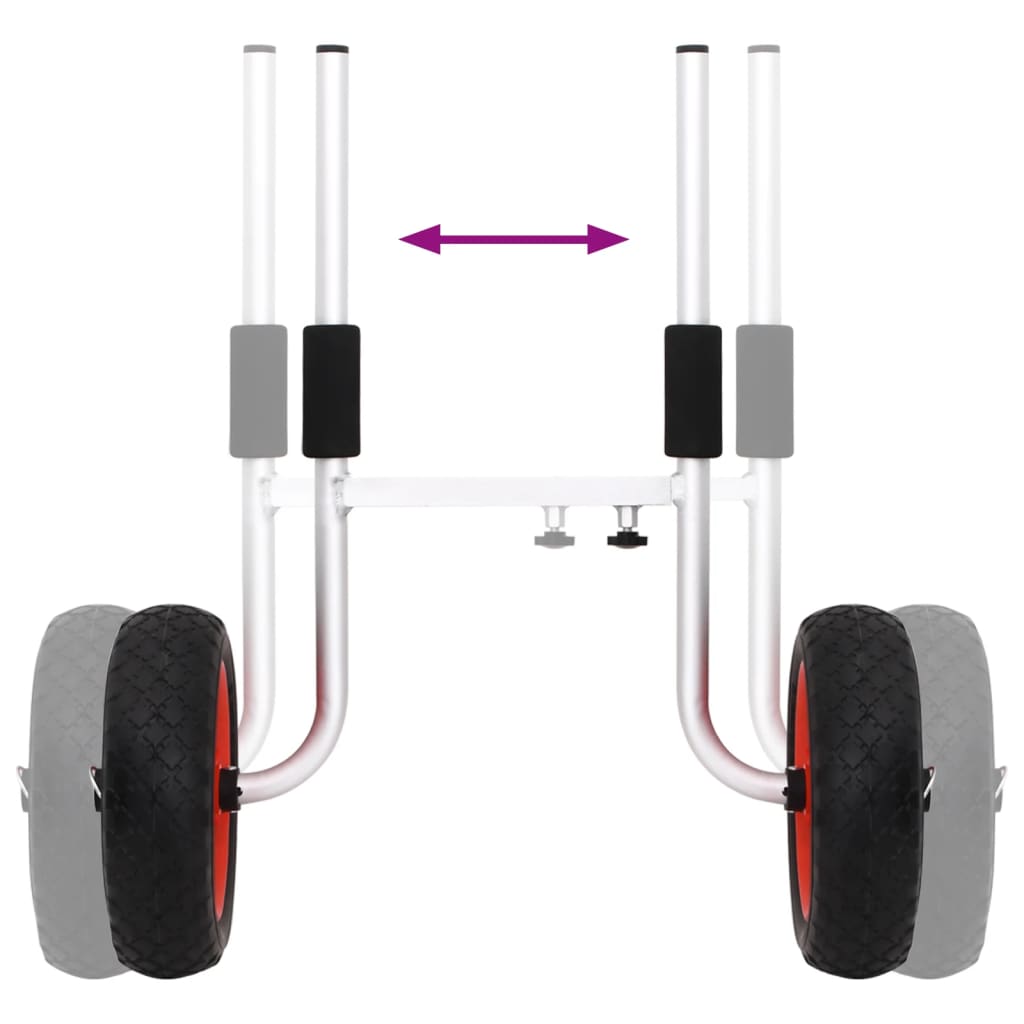 Carrello per Kayak 90 kg in Alluminio