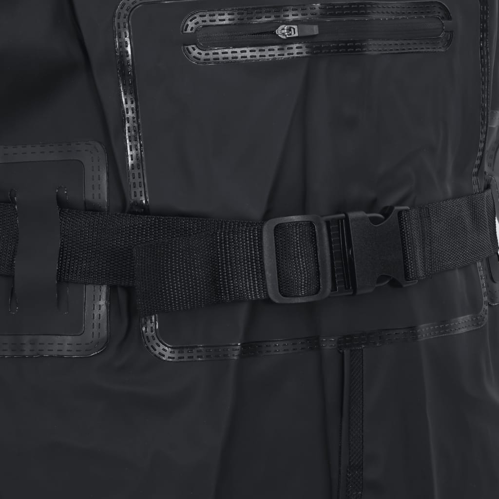 Wader con Stivali e Cintura Nero Taglia 43