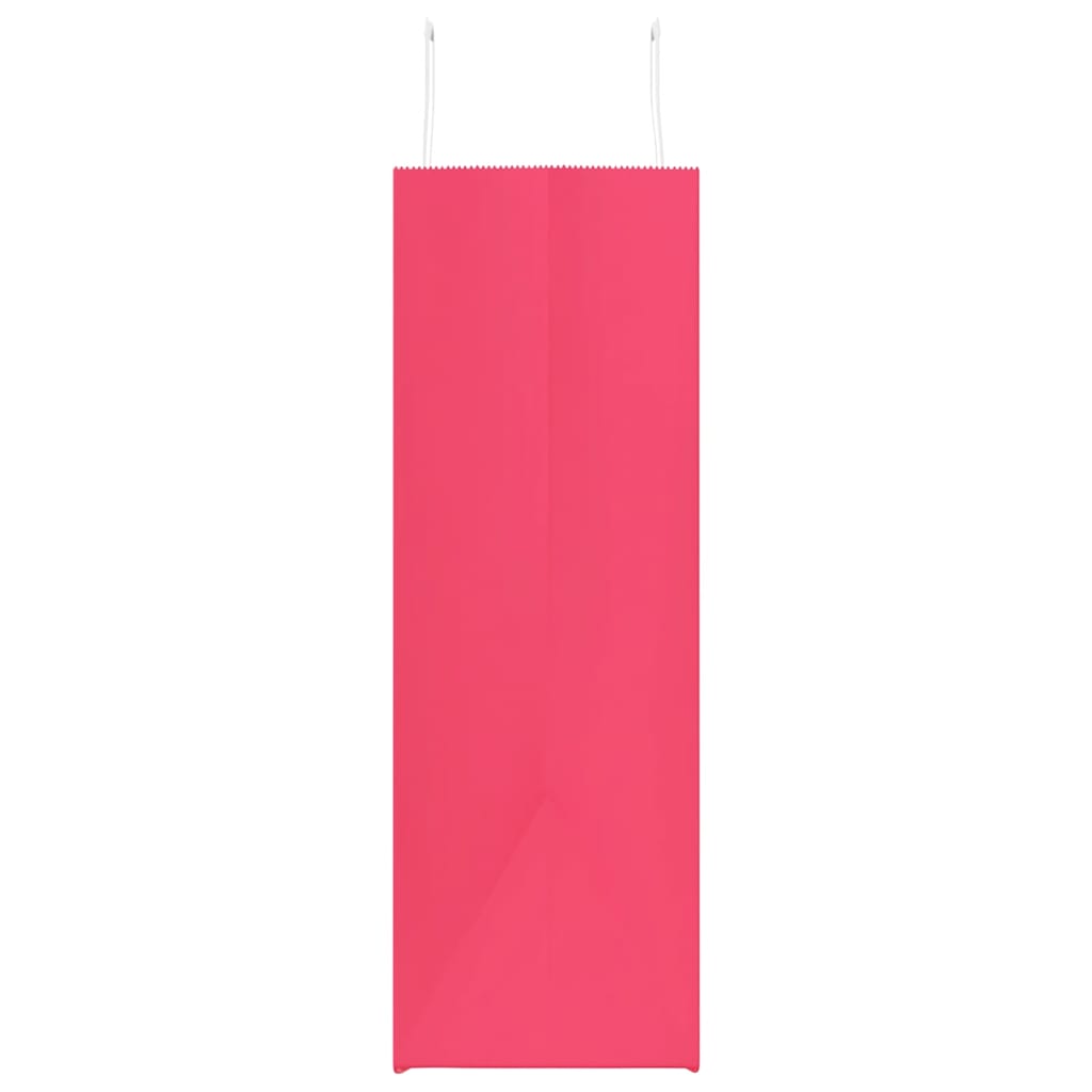 Sacchetti di Carta 250 pz con Manici Rosa 54x15x49 cm