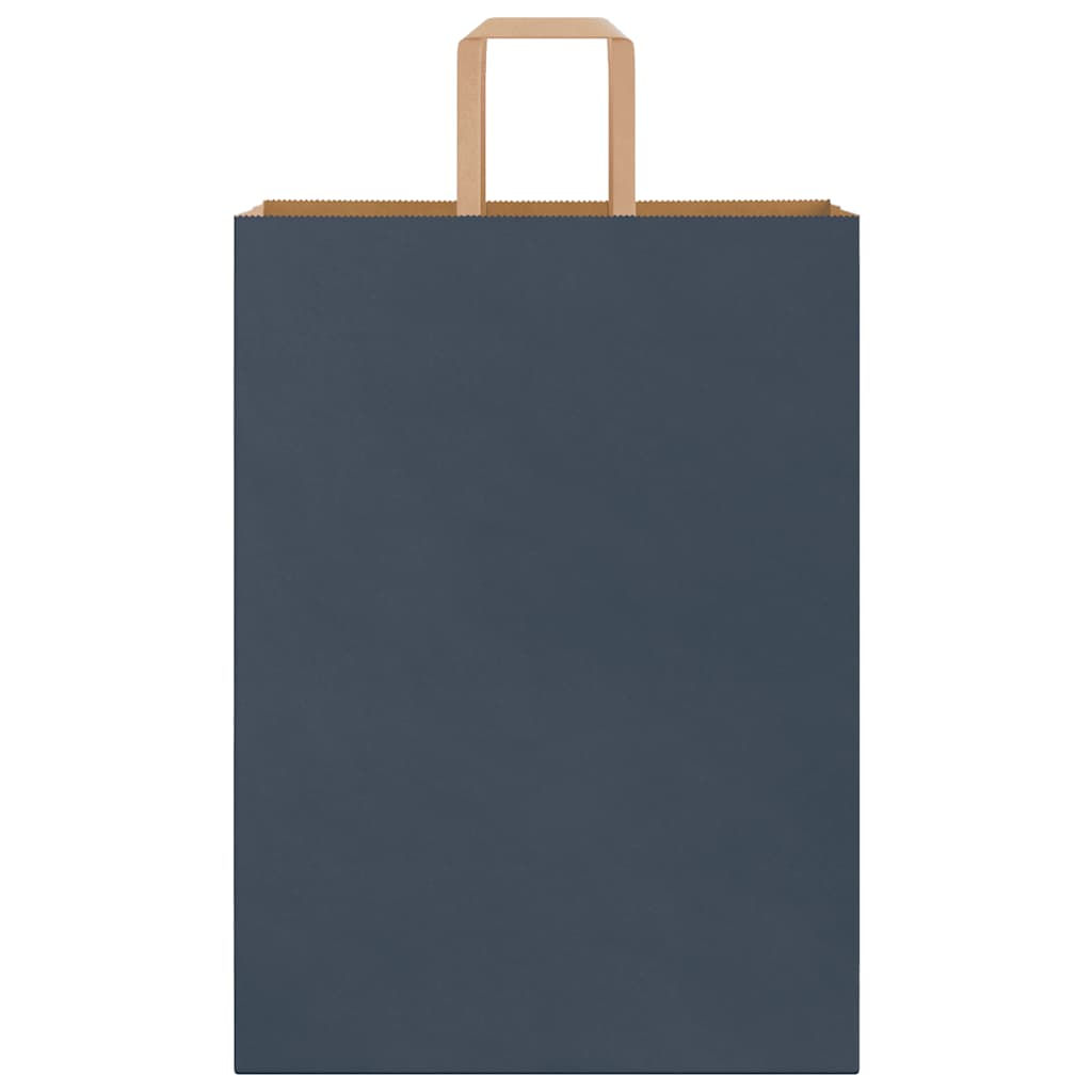 Sacchetti di Carta 50 pz con Manici Blu 32x17x44 cm