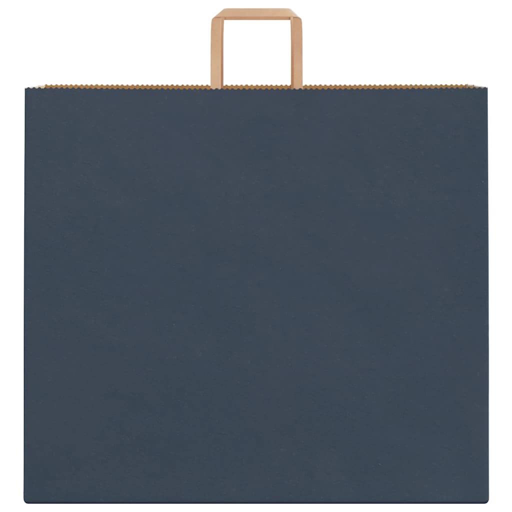 Sacchetti di Carta 50 pz con Manici Blu 54x15x49 cm
