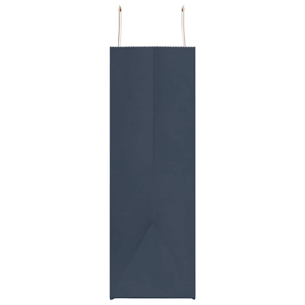 Sacchetti di Carta 50 pz con Manici Blu 54x15x49 cm