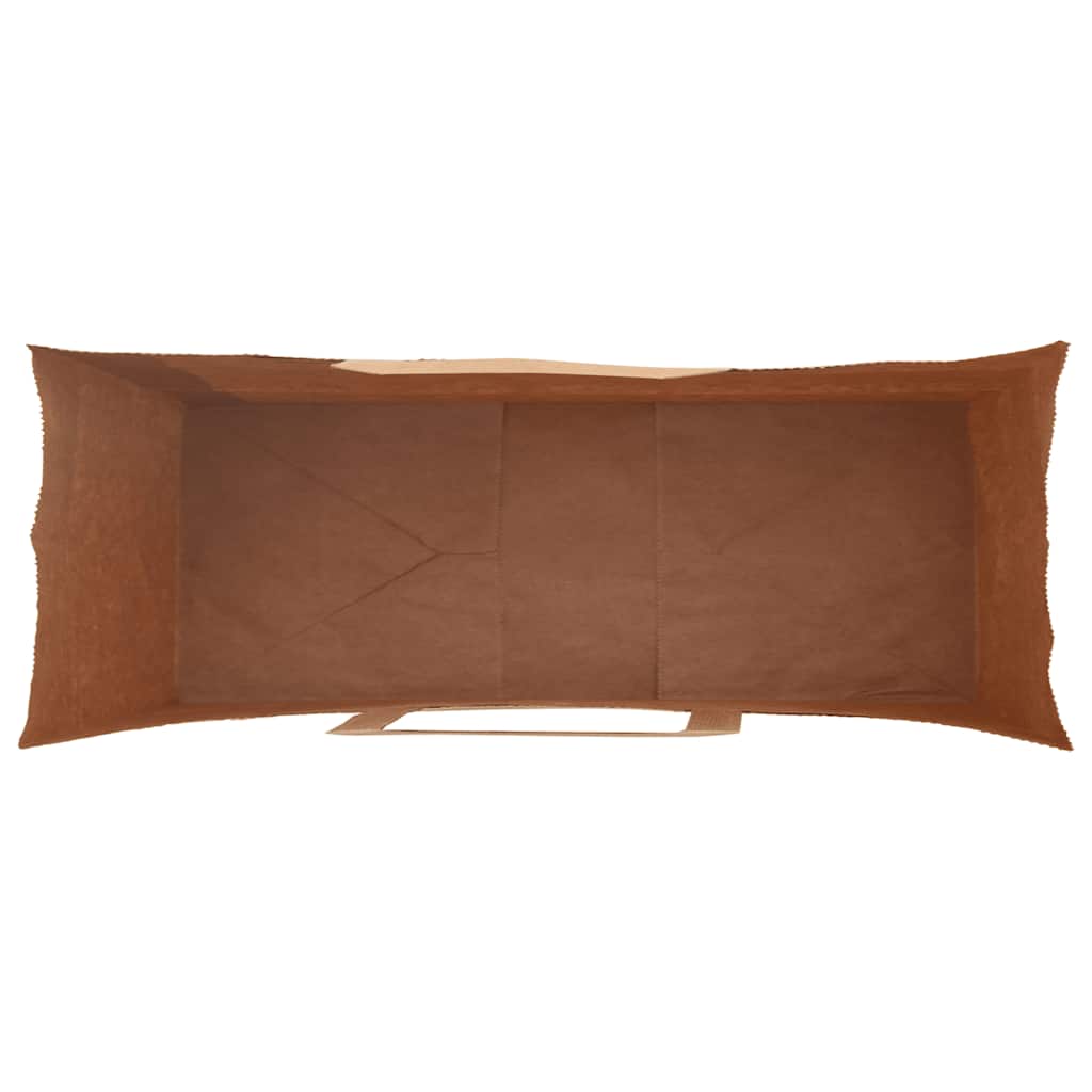 Sacchetti di Carta 250 pz con Manici Verdi 32x12x42 cm
