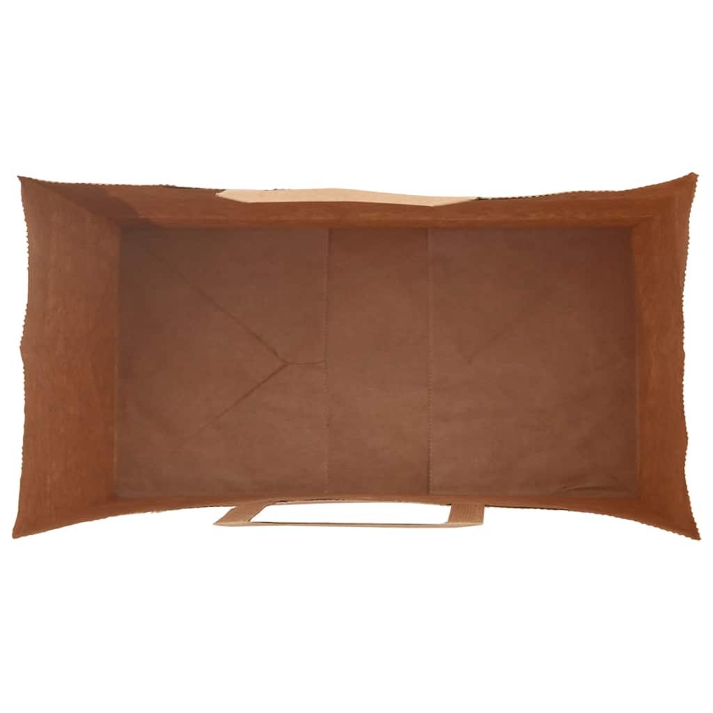 Sacchetti di Carta 250 pz con Manici Verdi 32x17x44 cm