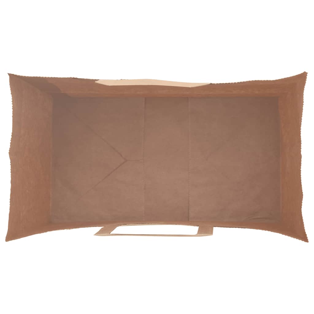Sacchetti di Carta 50 pz con Manici Rossi 15x8x21 cm
