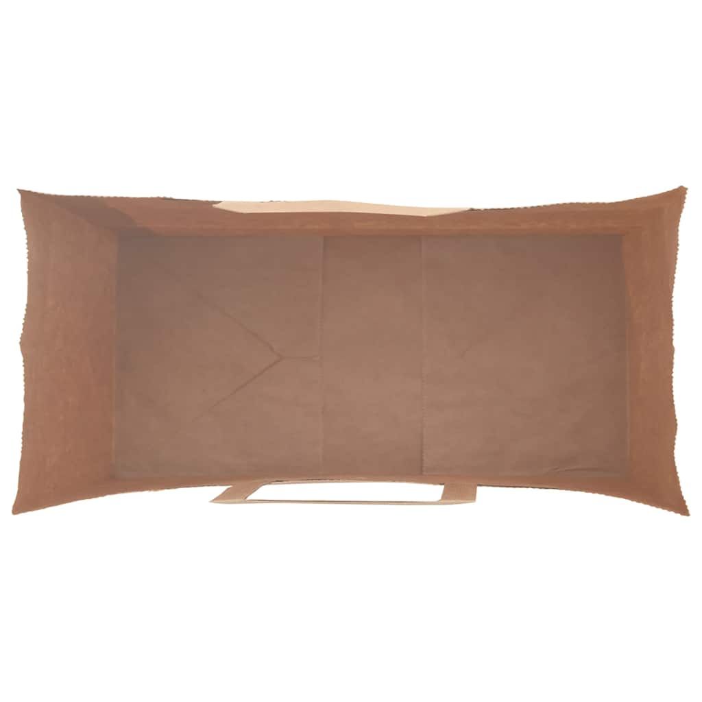 Sacchetti di Carta 50 pz con Manici Rossi 26x12x35 cm