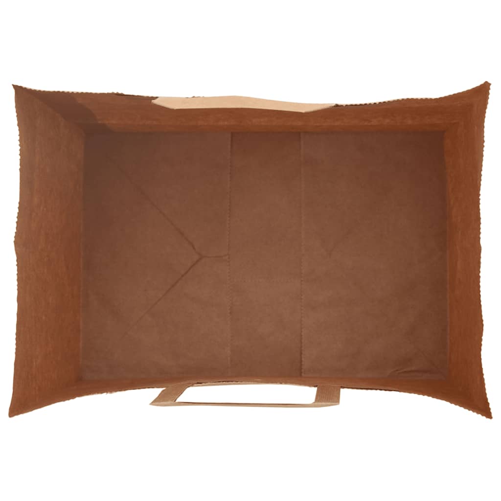 Sacchetti di Carta 50 pz con Manici Rossi 32x22x24 cm