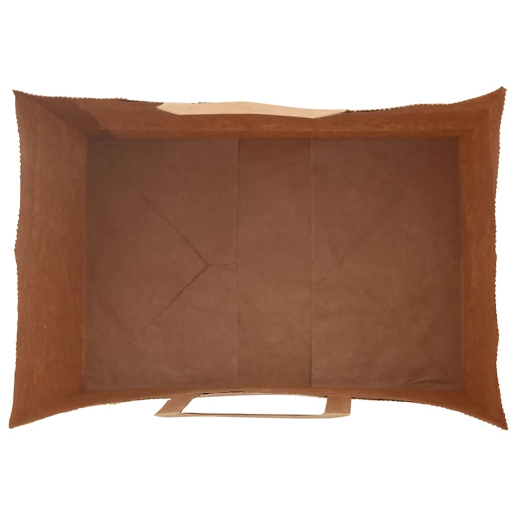 Sacchetti di Carta 50 pz con Manici Rossi 32x22x28 cm