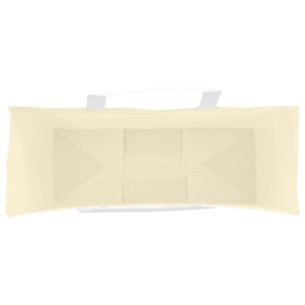 Sacchetti di Carta 50 pz con Manici Gialli 32x12x42 cm