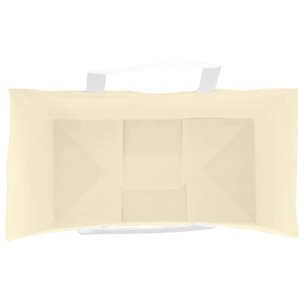 Sacchetti di Carta 250 pz con Manici Gialli 32x17x44 cm