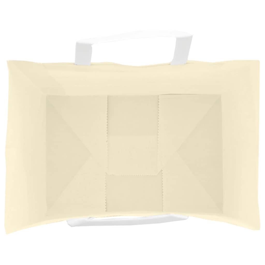 Sacchetti di Carta 250 pz con Manici Gialli 32x22x24 cm
