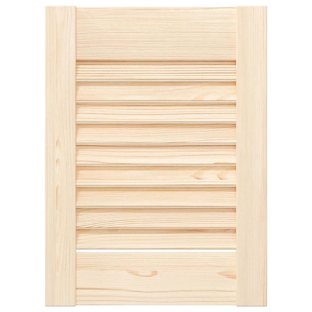 Ante con Design a Lamelle 2 pz 39,5x29,5 cm in Legno di Pino