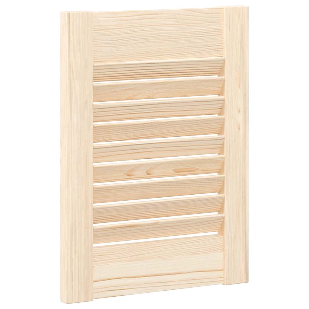 Ante con Design a Lamelle 2 pz 39,5x29,5 cm in Legno di Pino