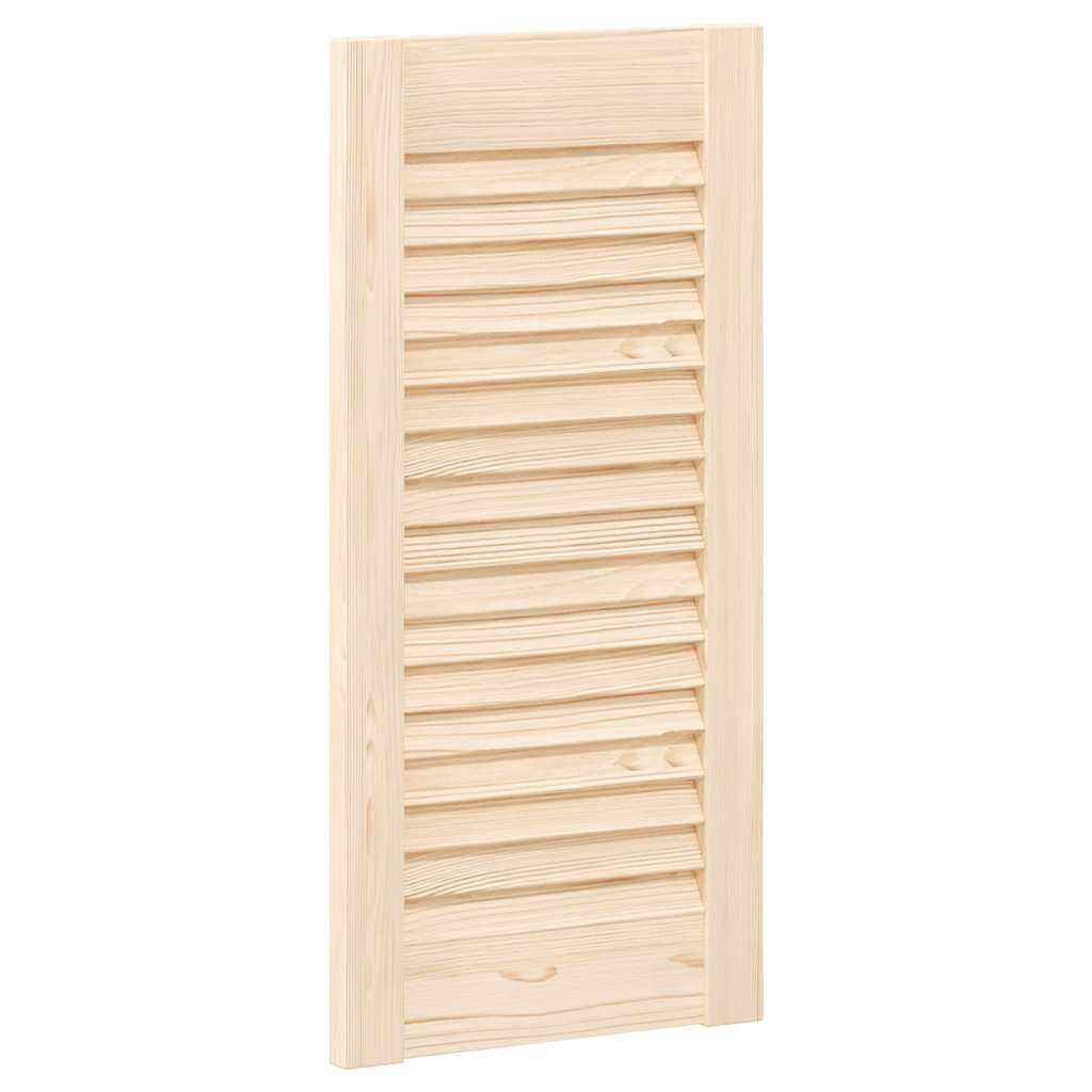 Ante con Design a Lamelle 2 pz 61,5x29,5 cm in Legno di Pino