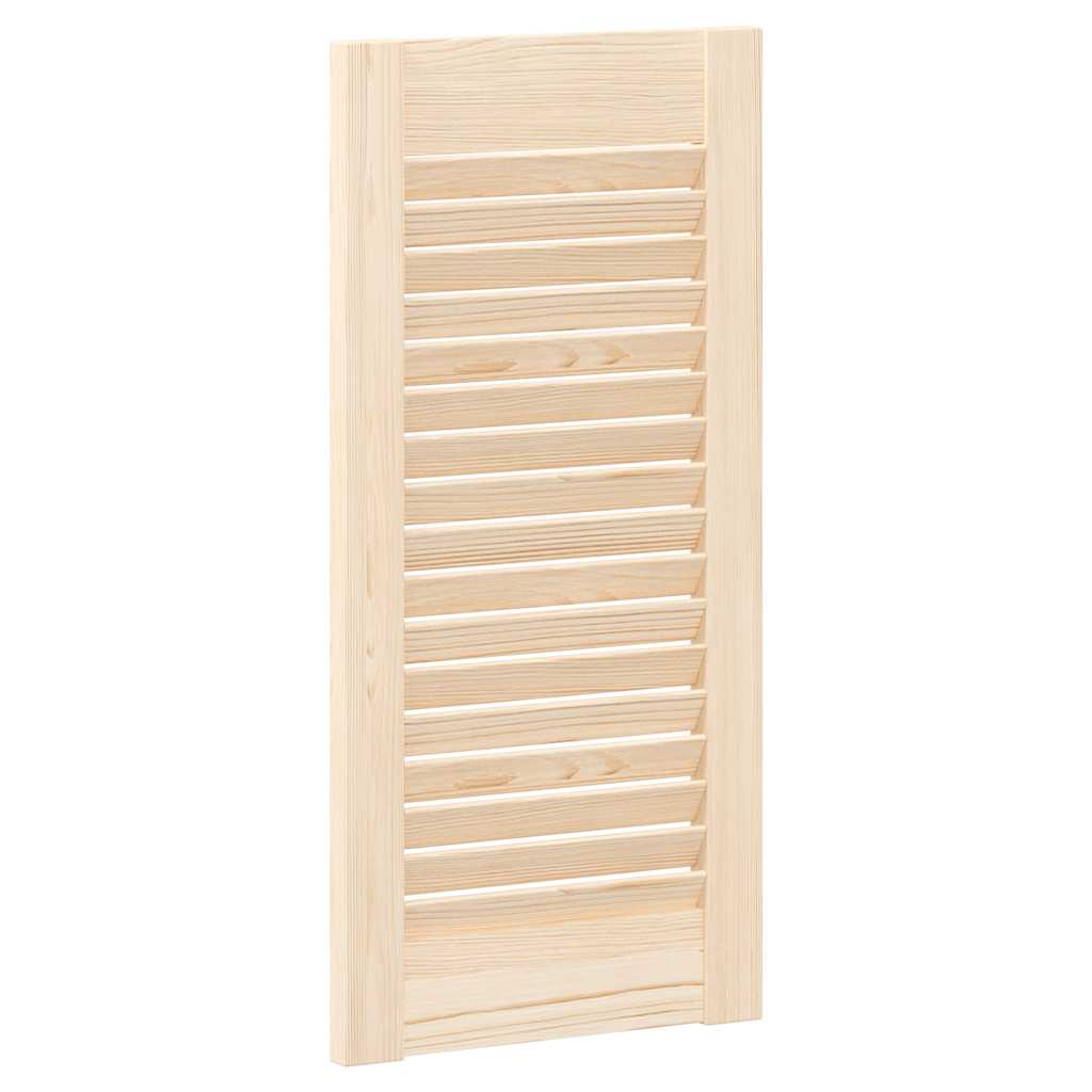 Ante con Design a Lamelle 2 pz 61,5x29,5 cm in Legno di Pino