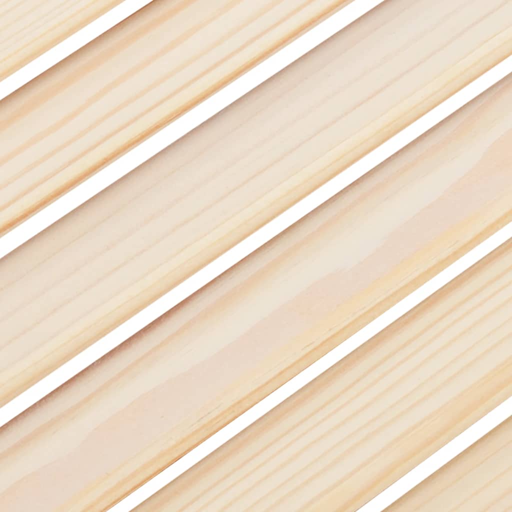 Ante con Design a Lamelle 2 pz 61,5x29,5 cm in Legno di Pino