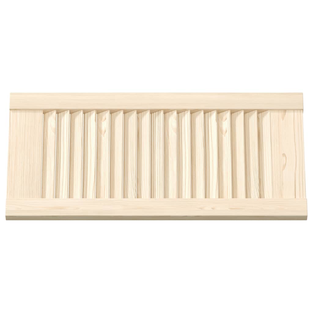 Ante con Design a Lamelle 4 pz 61,5x29,5 cm in Legno di Pino