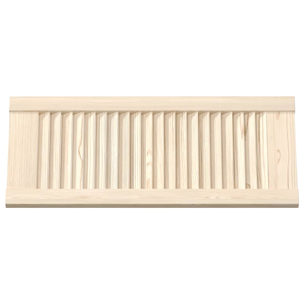 Anta con Design a Lamelle 69x29,5 cm in Legno di Pino