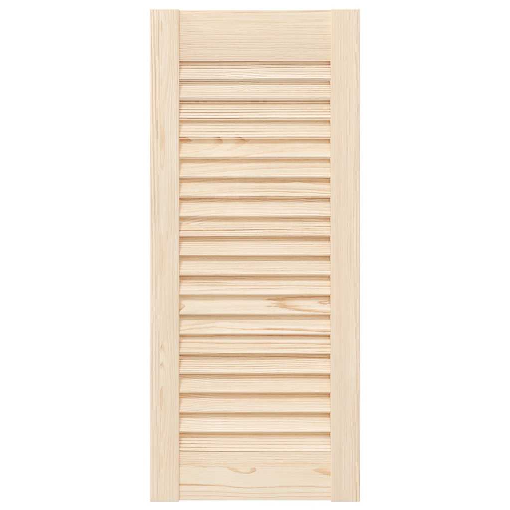 Ante con Design a Lamelle 2 pz 69x29,5 cm in Legno di Pino