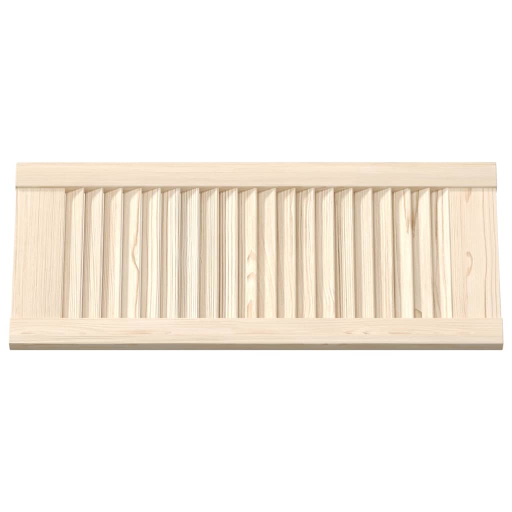 Ante con Design a Lamelle 4 pz 69x29,5 cm in Legno di Pino