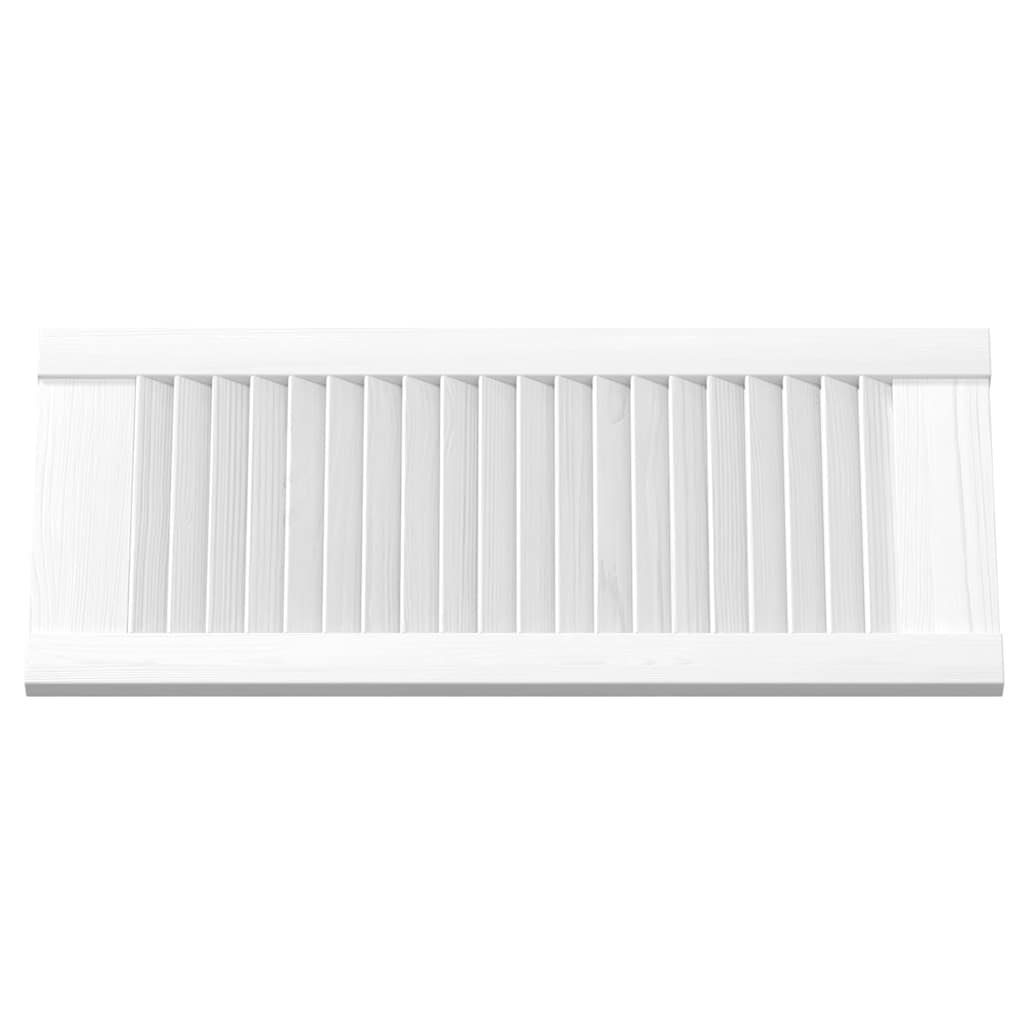 Anta a Lamelle Bianca 61,5x29,5 cm