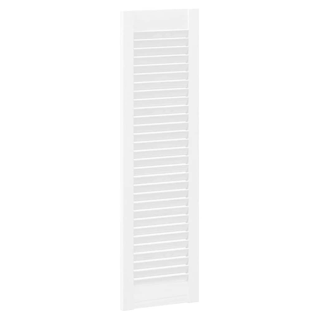 Ante a Lamelle 2 pz Bianche 99x29,5 cm