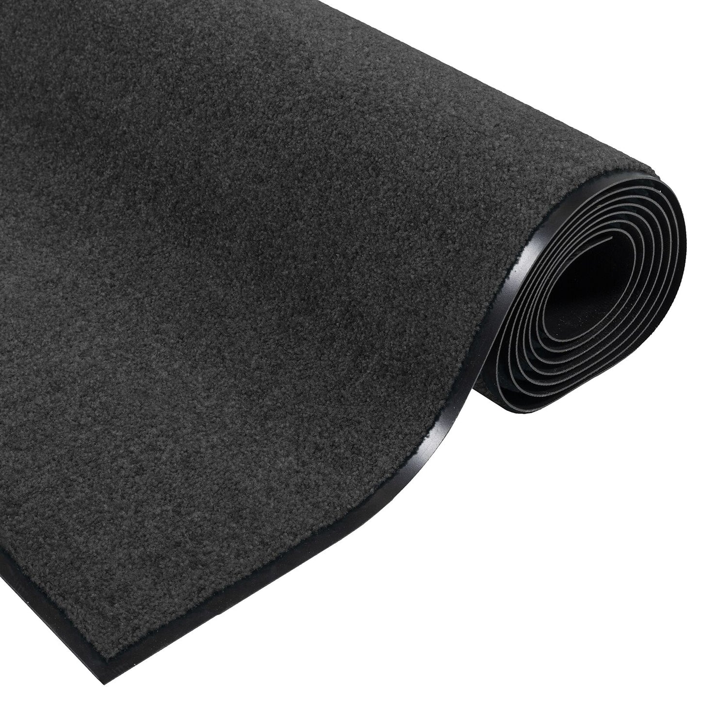 Zerbini rettangolari antracite 120x180 cm