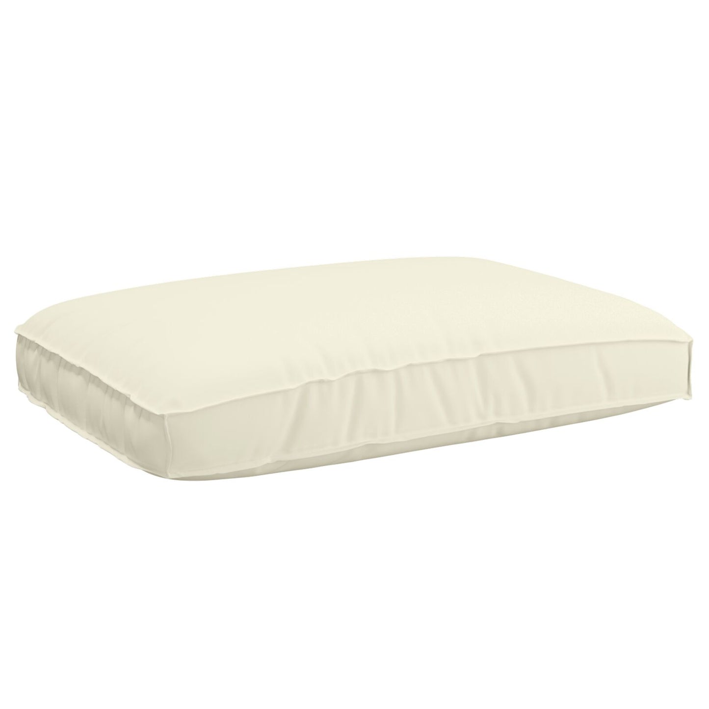 Set di Cuscini per Pallet 2 Pezzi Panna Cotone