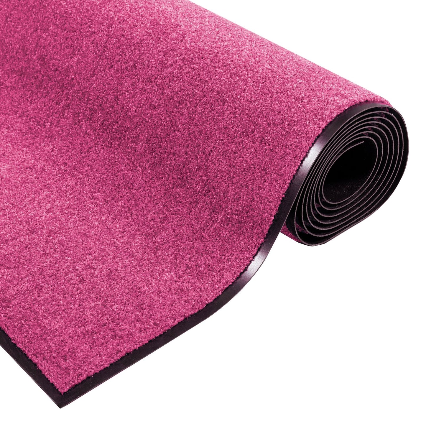 Tappetino Lavabile Rosa 120x300 cm di vidaXL