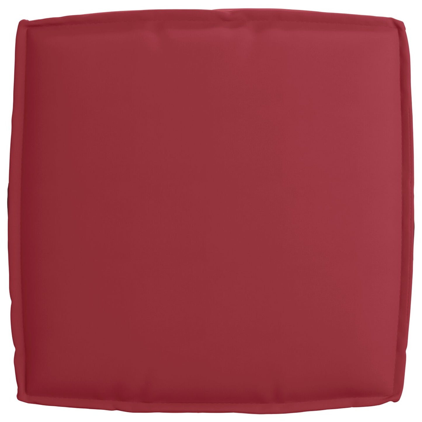 Set di cuscini per pallet Set di 2 Rosso vino Poliestere Standard