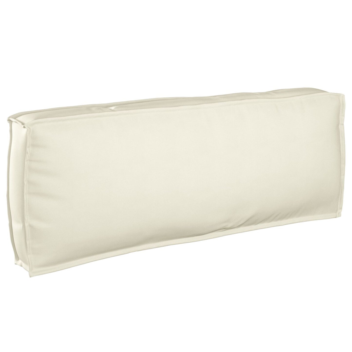 Set di Cuscini per Pallet 2 Pezzi Panna Cotone