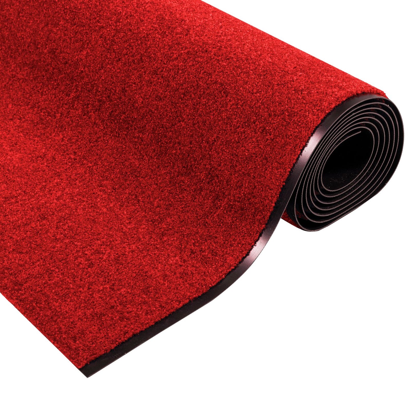 Zerbino Lavabile Rosso 120x350 cm
