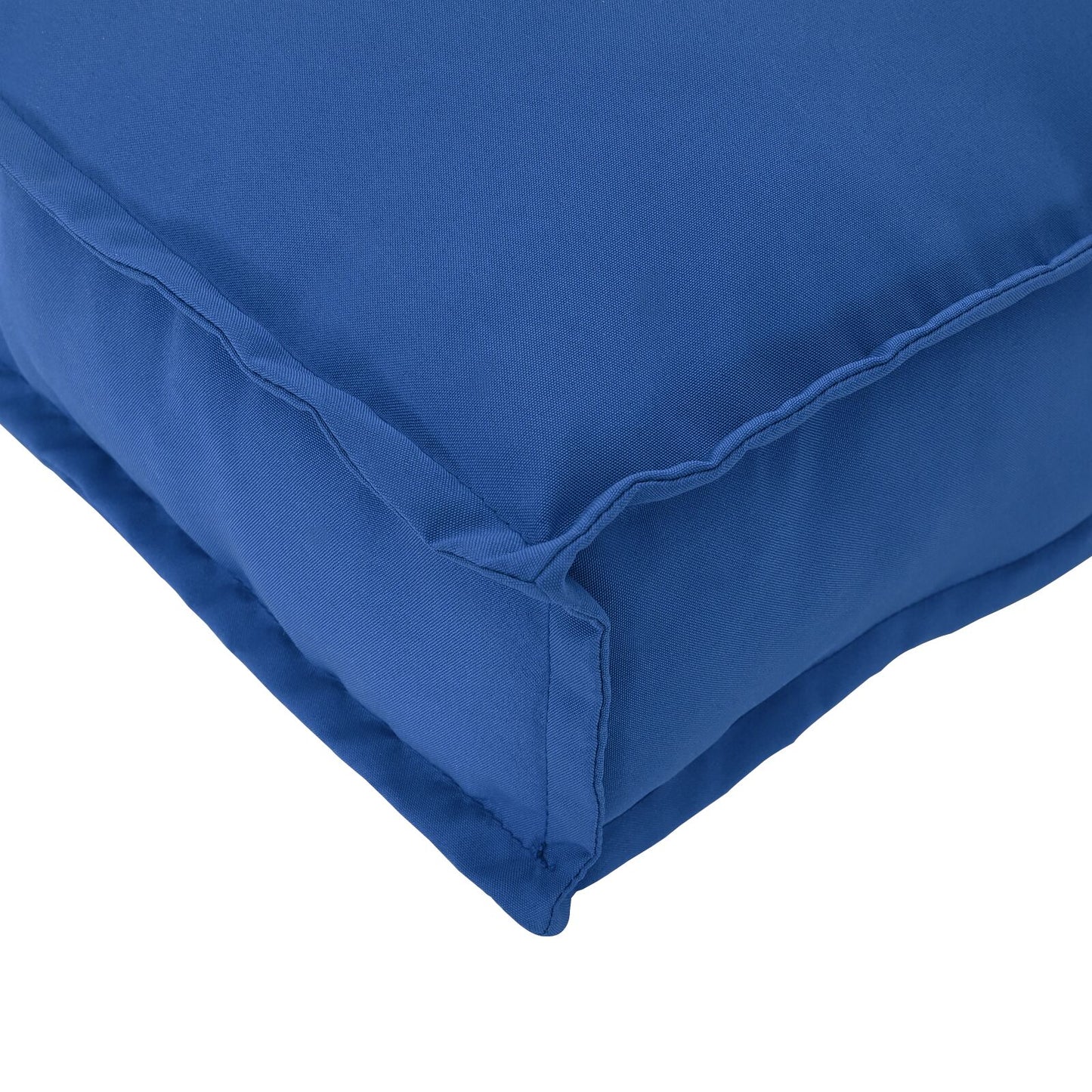 Set di cuscini per pallet Set di 2 Blu reale Poliestere Standard