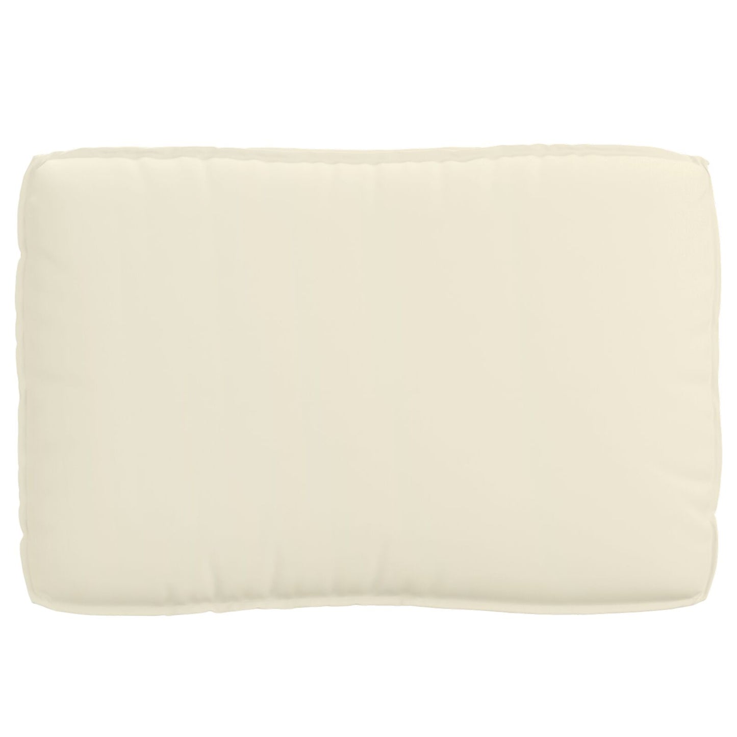 Set di Cuscini per Pallet 2 Pezzi Panna Cotone