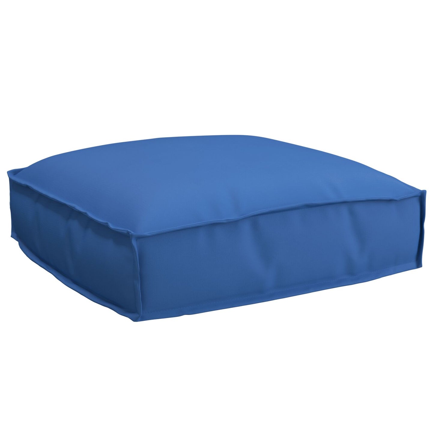Set di Cuscini da Pallet Set di 2 Blu Reale Poliestere Standard