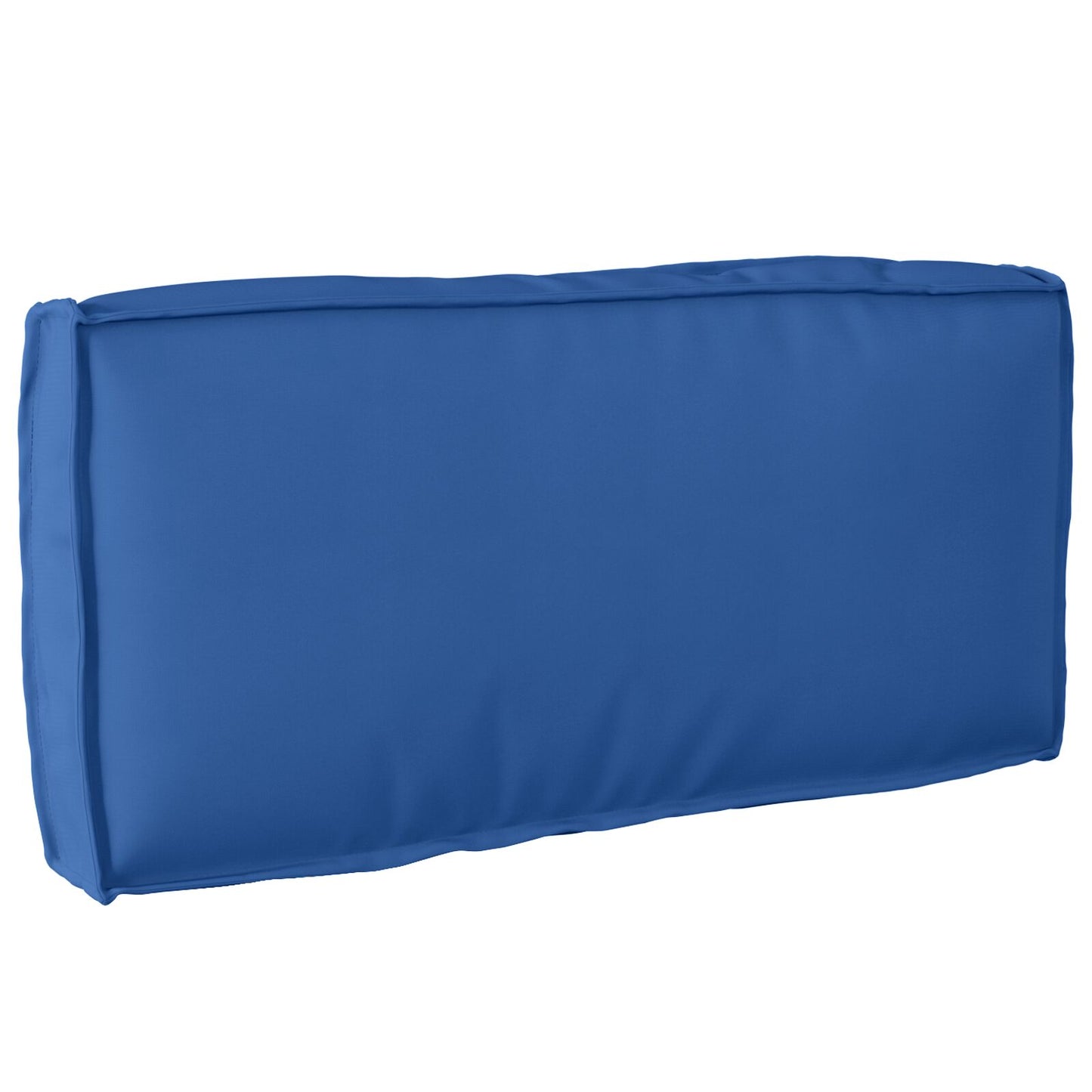 Set di cuscini per pallet Set di 2 Blu reale Poliestere Standard