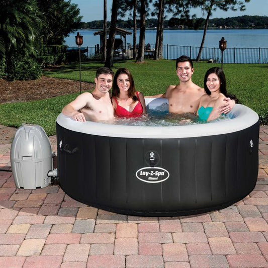 Lay-Z-Spa Vasca Idromassaggio Gonfiabile Miami Air Jet