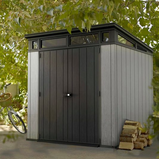 Capanno per Attrezzi da Giardino Artisan 77 214x218x226cm 235572