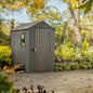 Casetta da Giardino Darwin 46 Aspetto Legno Grigio