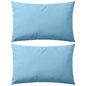 Cuscini da Esterno 2 pz 60x40 cm Azzurro