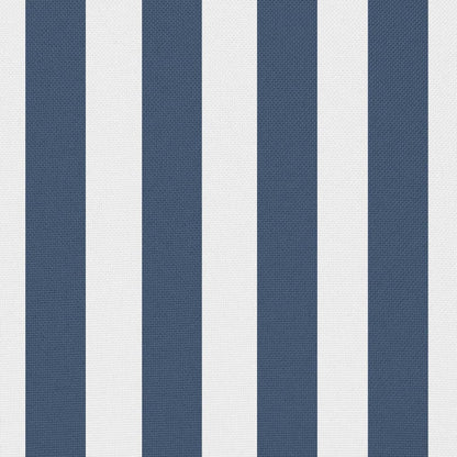 Cuscini da Esterno 4 pz Stampa a Righe 45x45 cm Blu