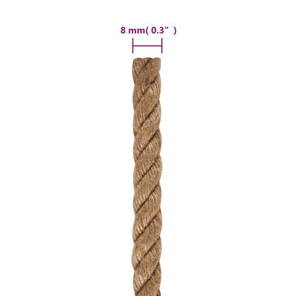 Corda in Juta 100% 8 mm 500 m