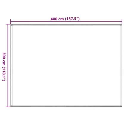 Tappeto da Tenda 300x400 cm in HDPE Verde
