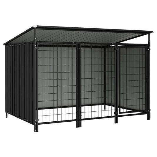 Box per Cani da Esterno 193x133x116 cm