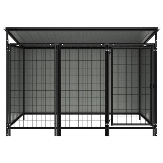 Box per Cani da Esterno 193x133x116 cm