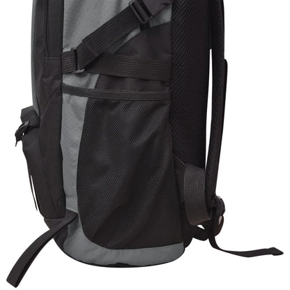 Zaino da Trekking 40L Nero e Grigio