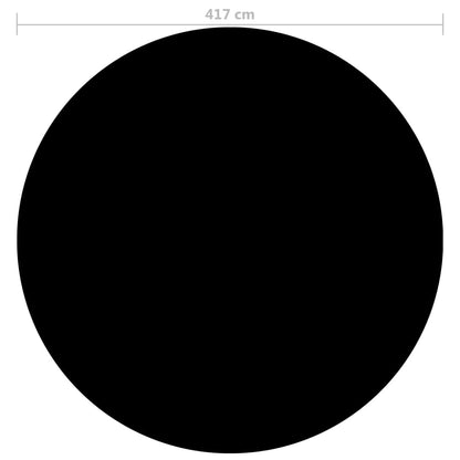 Copertura per Piscina Nera 417 cm PE